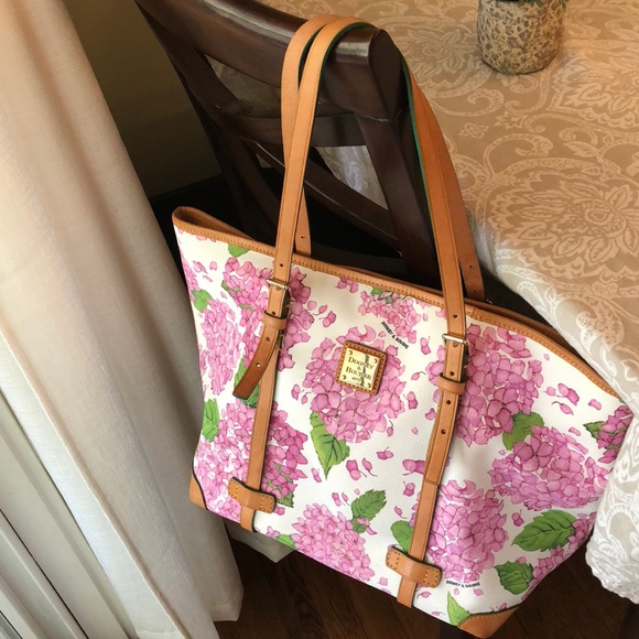 Dooney & Bourke Handbags - Dooney & Bourke Hydrangeas series shoulder bag
